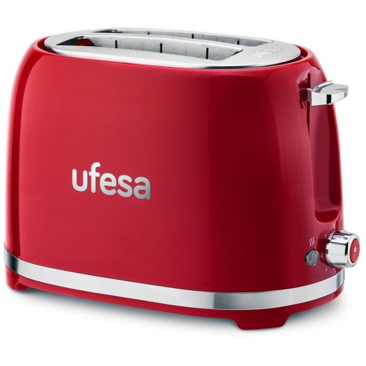 Prajitor de paine Pinup 2 felii 850W Red Vintage