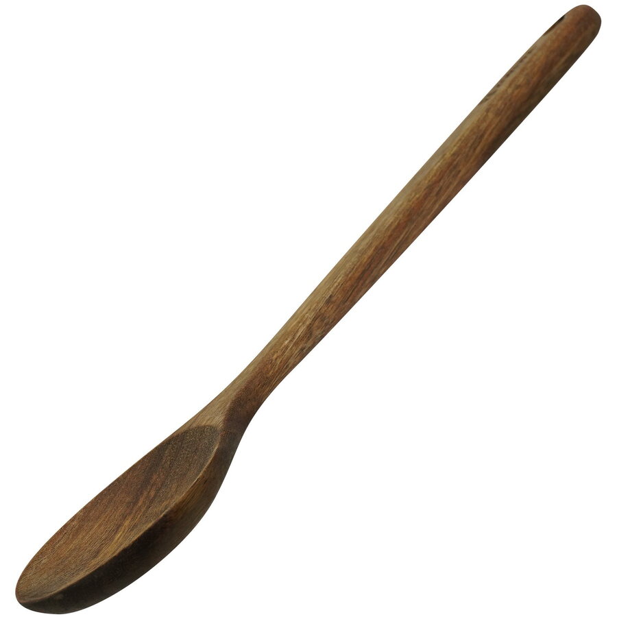 Lingura Ovala Lemn de Acacia 35 cm