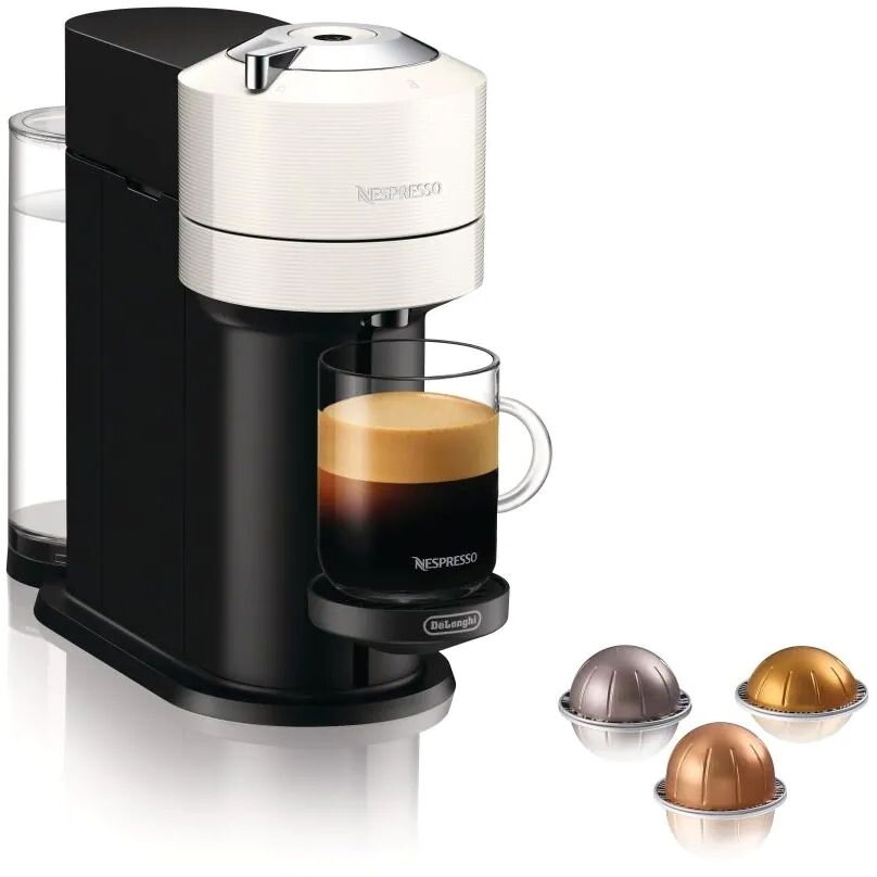 Espressor Automat cu Capsule Vertuo Next ENV120.W Rezervor Apa 1.1L 1260W Alb/Negru