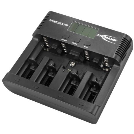 Incarcator Baterii Powerline 5 Pro LCD Multifunctional Negru