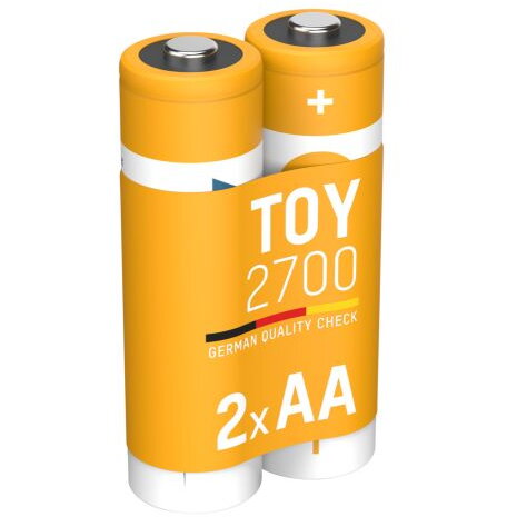Baterie Reincarcabila NiMH 2 x AA/HR6 2700mAh 1.2V Galben