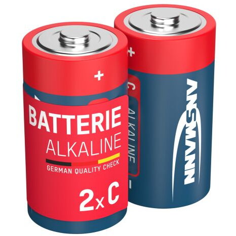 Baterie Alcalina 2 x C/LR14 1.5V Rosu/Albastru