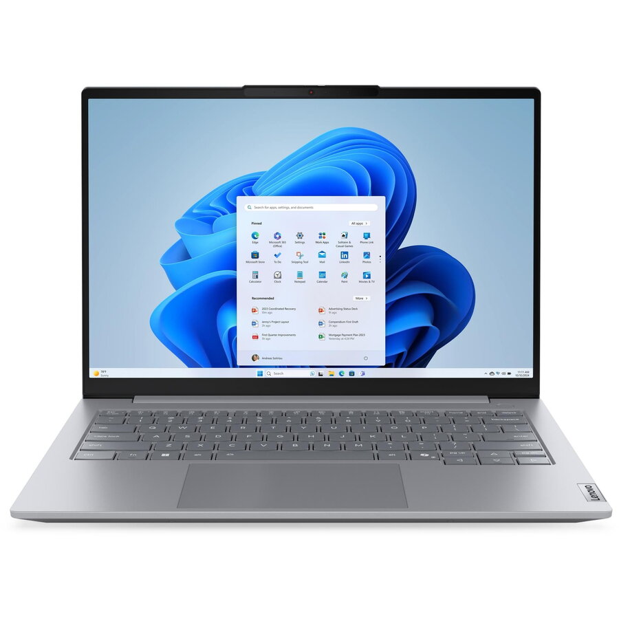 Laptop ThinkBook 14 G9 IRL WUXGA 14 inch Intel Core 5 210H 16GB 512GB SSD Windows 11 Pro Arctic Grey
