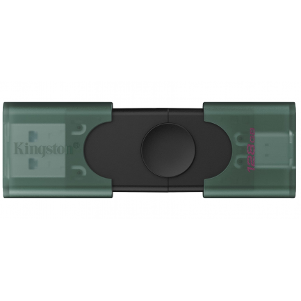 Memorie USB USB-A 3.2 / USB-C Duo 128Gb DTDEG2/128GB Verde