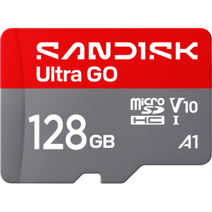 Card microSDXC Ultra GO Android A1 128Gb Clasa 10 / UHS-1 U1 SDSQUGN-128G-GN6MN