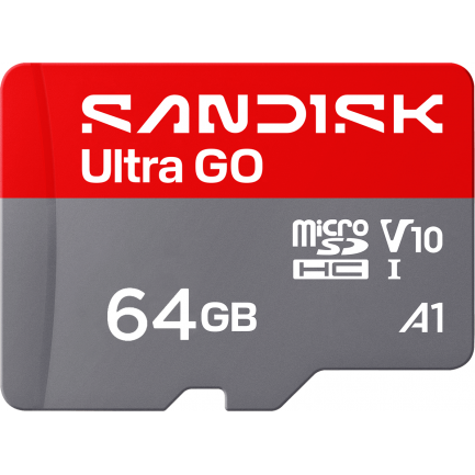 Card microSDXC Ultra GO Android A1 64Gb Clasa 10 / UHS-1 U1 SDSQUGN-064G-GN6MN