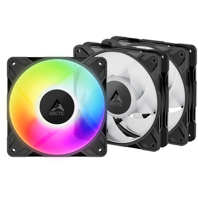 Ventilator P12 Pro A-RGB 12cm 3-pack Negru