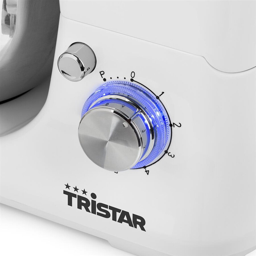 Robot de Bucătărie Tristar MX-4817 Bol 5L 6 Setări de Viteza Putere 1200W Alb — imaginea 3