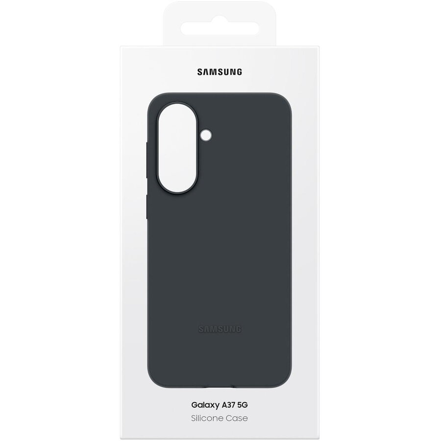 Husa Samsung pentru Galaxy A37 Silicone Case Negru — imaginea 3