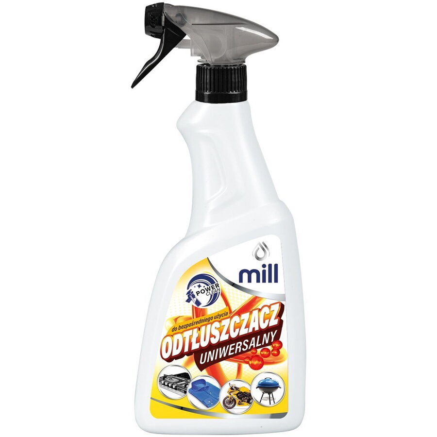 Degresant Universal Mill Clean pentru Pete de Grasime 555ml Alb