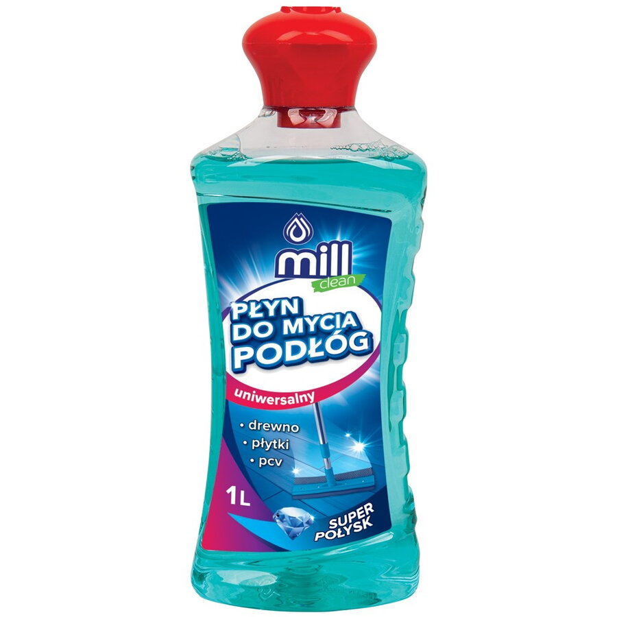 Solutie de Curatat Podele Mill Clean Universala All-Purpose cu Parfum de Grapefruit 1L Albastru