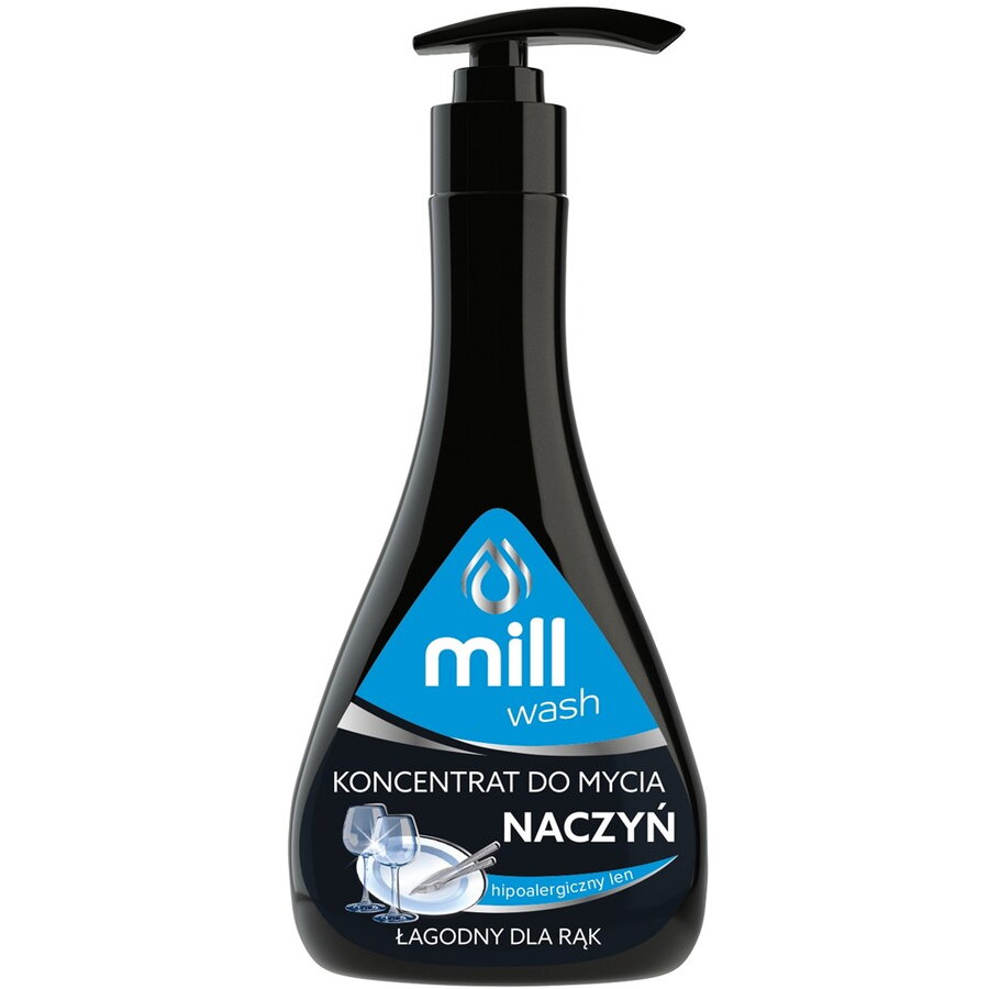 Balsam de Spalat Vase MILL Wash Concentrat Hipoalergenic 555ml Negru