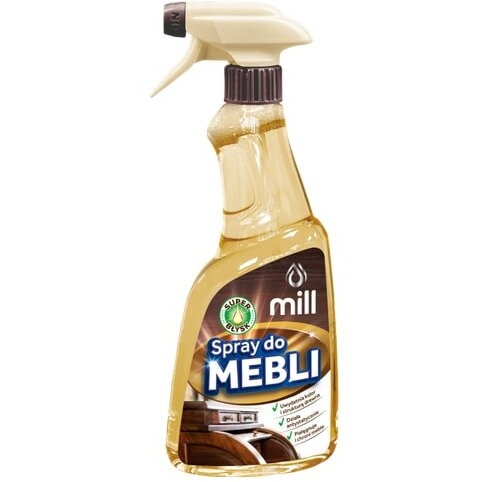 Spray de Curatare Mobila MILL 590ml Maro