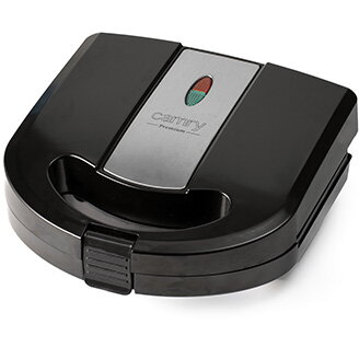 Sandwich Maker 3in1 CR 3063 Placi Interschimbabile Functie Grill Preparare Nuci 1000W Negru/Inox