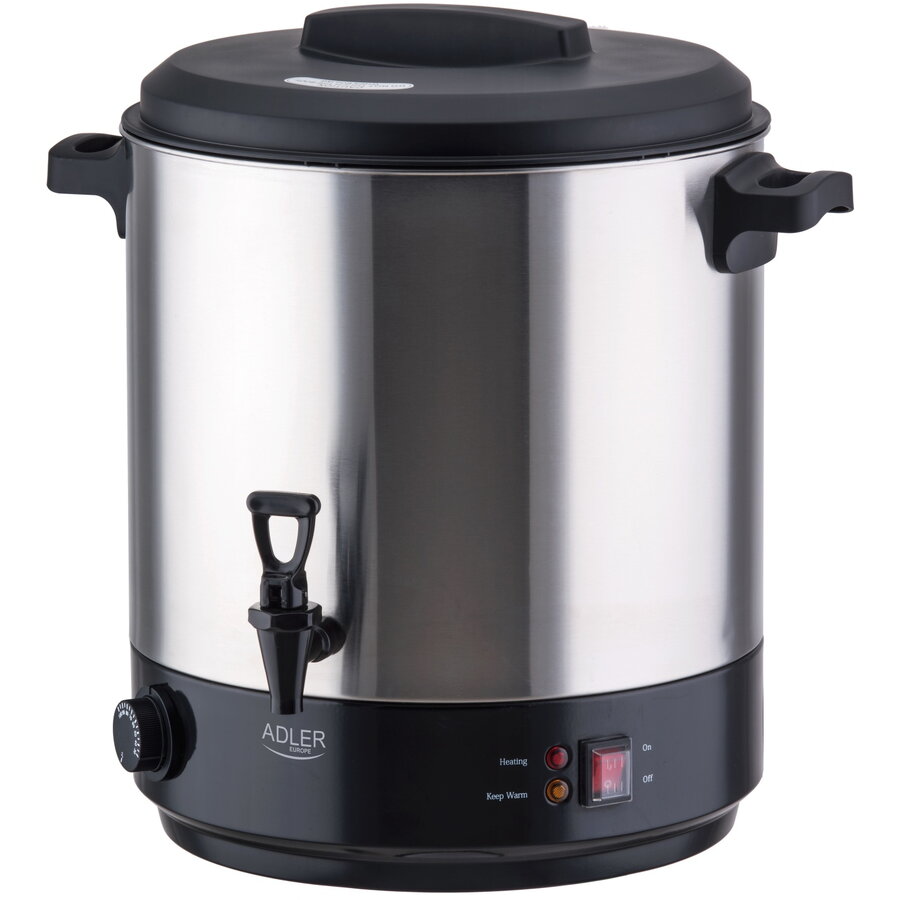 Aparat Electric de Gatit Conserve AD 4538 Capacitate 28L Termostat Reglabil Functie de Mentinere la Cald 2500W Inox