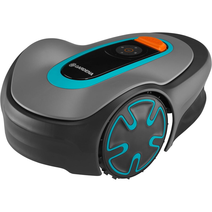 Robot de Tuns Gazonul / Iarba SILENO Minimo 350 (15208-47) Latime de Lucru 16CM Control prin Aplicatie Bluetooth Gri/Negru/Albastru