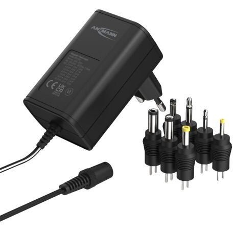 Sursa de Alimentare Universala APS 600 Max 0.6A/7.2W Negru