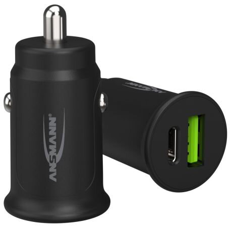 Incarcator Auto CC230PD 30W USB-A USB-C Negru