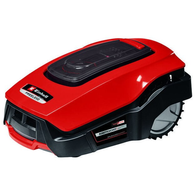 Robot de Tuns Iarba / Gazon FREELEXO 1200 LCD Bluetooth Latime de Lucru 18CM IPX4 Rosu/Negru