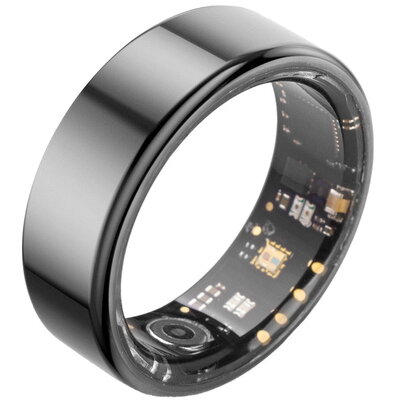 Inel Inteligent COLMI R02 Mărimea 11 20.3mm Cutie de Încărcare Negru