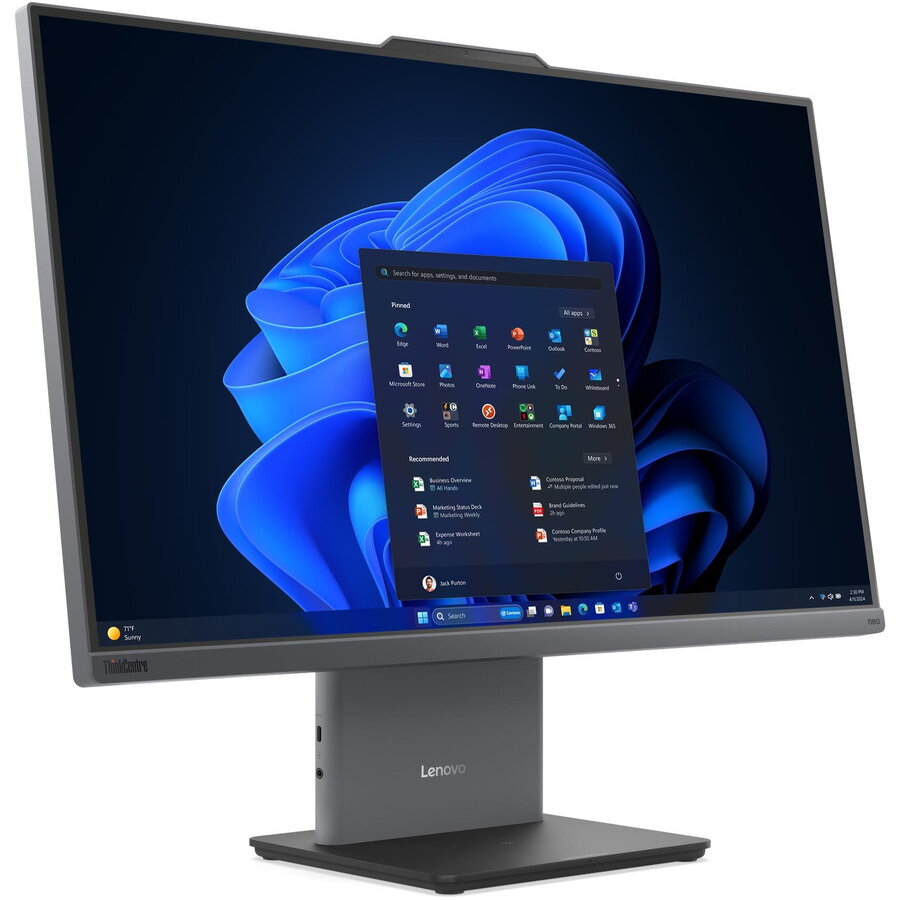 Lenovo ThinkCentre | neo 50a 27 G6 LNL | Desktop | AIO | 27 " | FHD | Intel Core Ultra 5 | 226V | Internal memory 16 GB | Soldered LPDDR5X | Solid-state drive capacity 512 GB | Intel Arc Gra — imaginea 4