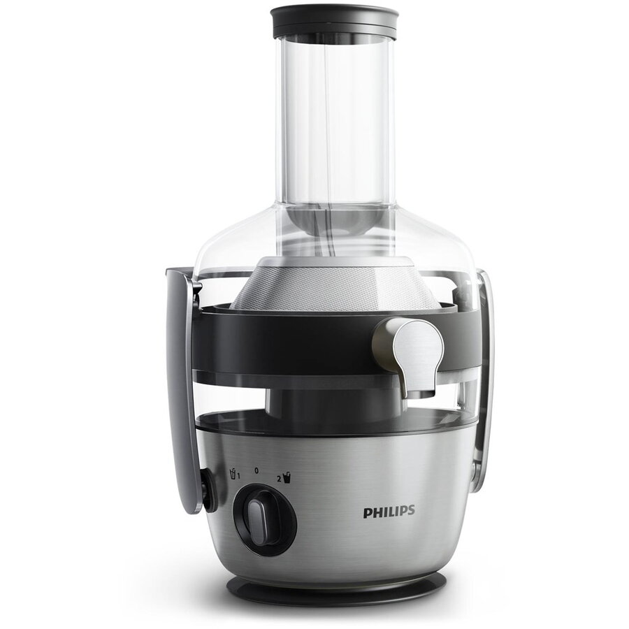 Storcator de Fructe si Legume Avance Collection HR1921/20 Tehnologie FiberBoost 1100W Argintiu/Negru