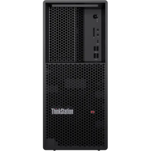 Sistem desktop Lenovo ThinkStation P3 Tower Gen 2 Intel Core Ultra 7 265K 64GB 1TB SSD RTX 4000 Ada Windows 11 Pro Black