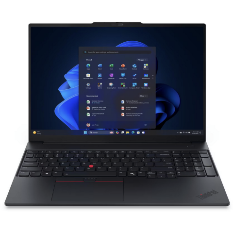 Laptop ThinkPad E16 G4 WUXGA 16 inch AMD Ryzen AI 5 430 16GB 512GB SSD Windows 11 Pro Black
