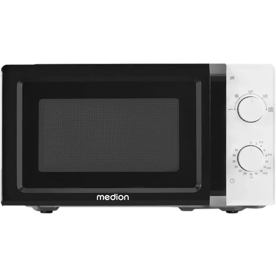 Cuptor cu Microunde MD11475 20L 700W Negru-Alb