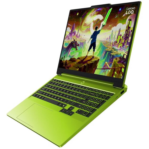 Laptop Lenovo LOQ 15 Ryzen 7 250 15.3inch WUXGA 165Hz 16GB 512GB Windows 11 Home RTX5050 Verde — imaginea 5