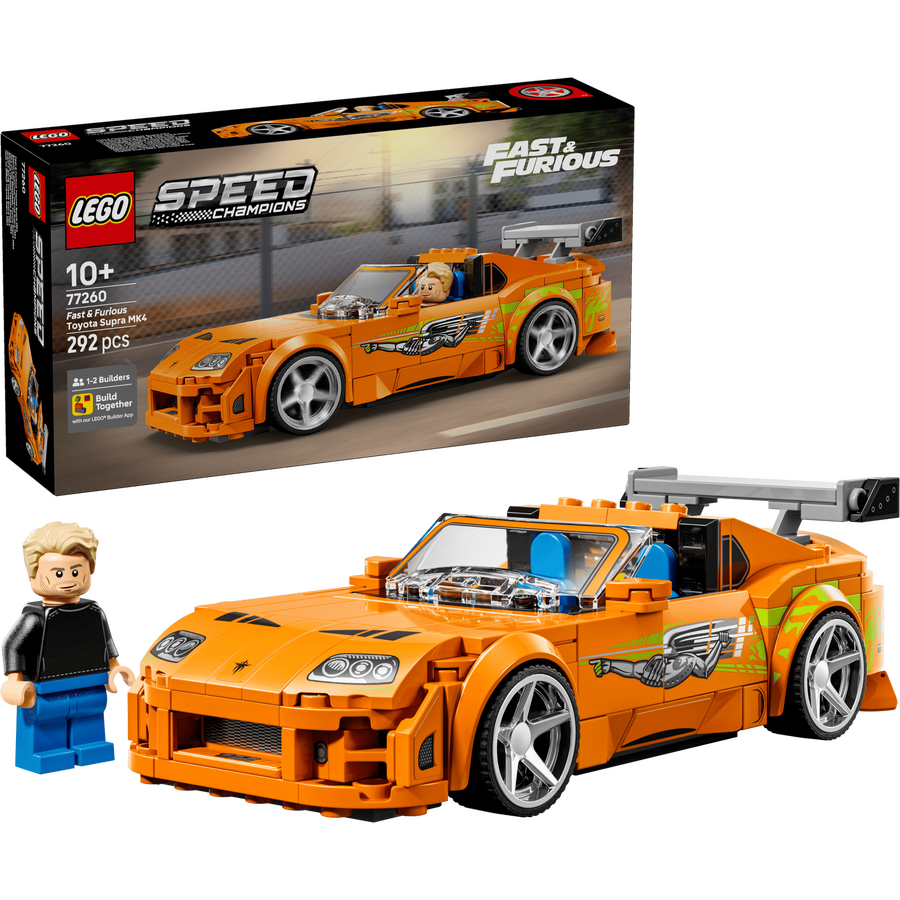 Sorap-　②と④セット LEGO Toyota Supra MK4 din Furios și iute Numar piese 292 Varsta 10
