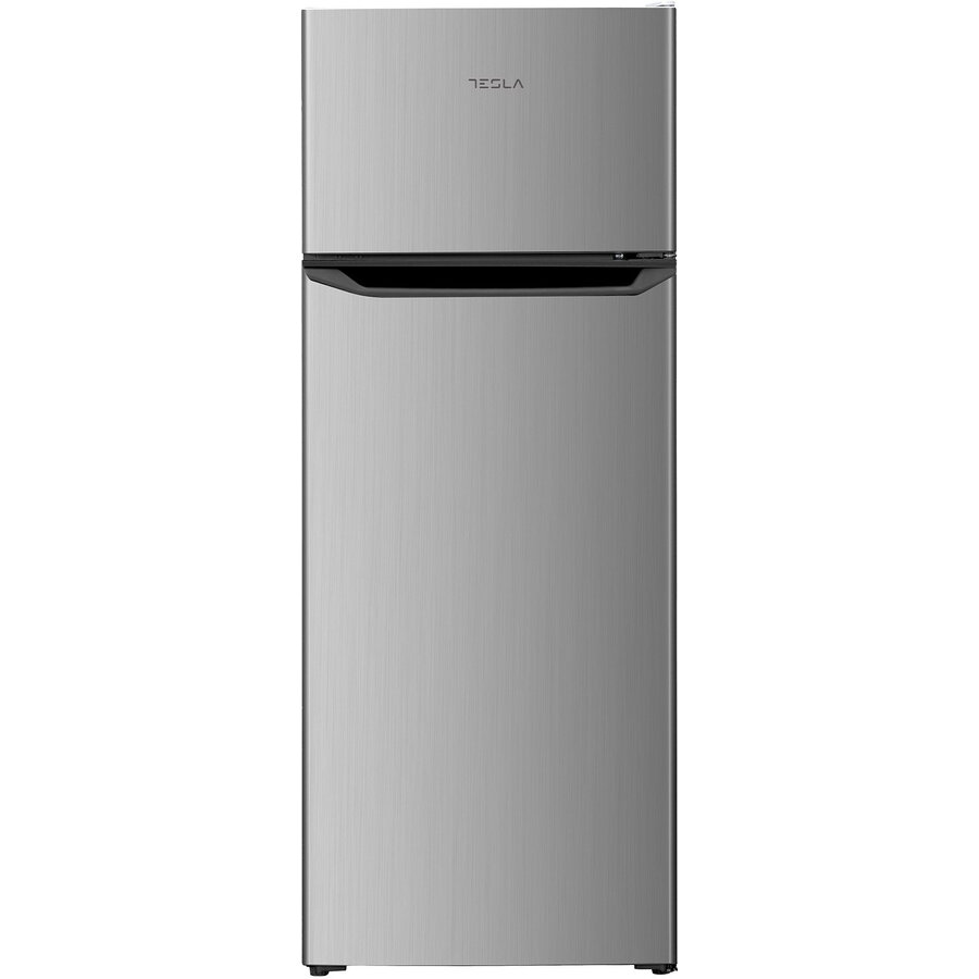 Frigider cu 2 Usi RD2101HSE Capacitate 206L Iluminare LED H 143CM Clasa E Argintiu