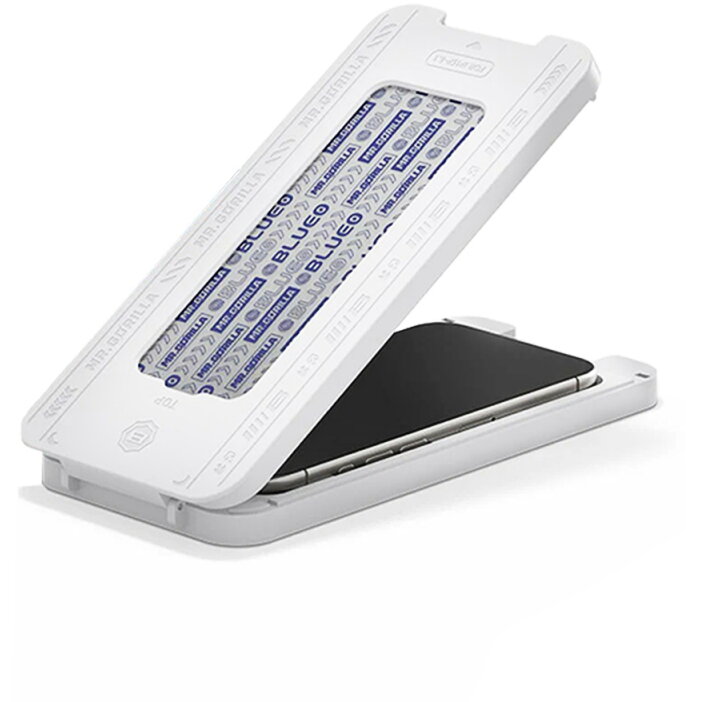 Folie Protecție Blueo Crystal Anti-Scratch Applicator pentru Apple iPhone 16 Pro Max Sticlă Securizată Full Glue — imaginea 3