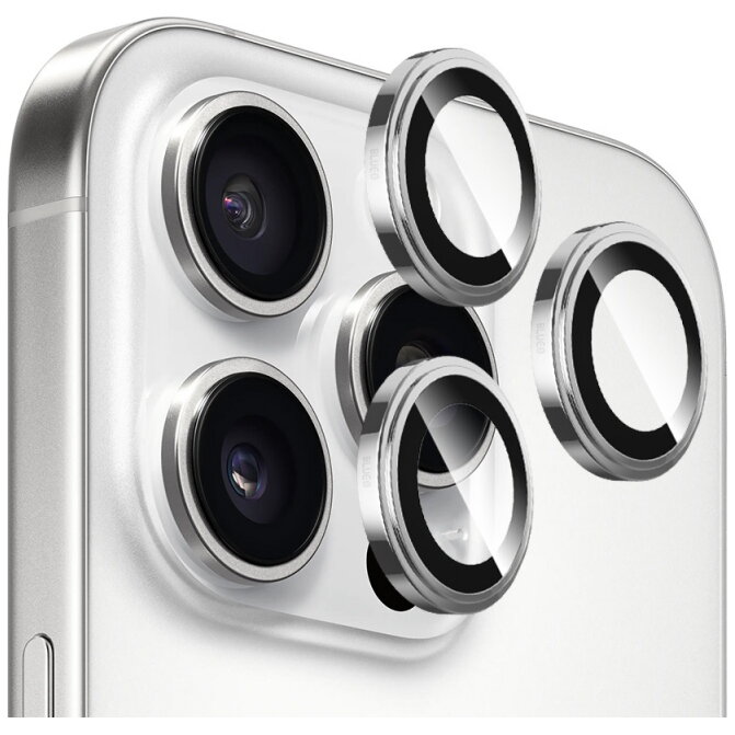 Folie Protecție Blueo Camera Spate Sapphire Crystal pentru Apple iPhone 16 Pro Max / 16 Pro Sticlă Securizată