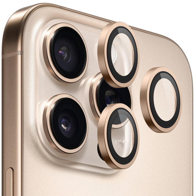 Folie Protecție Blueo Camera Spate 99 Anti-Refective HD pentru Apple iPhone 16 Pro Max / 16 Pro Sticlă Securizată