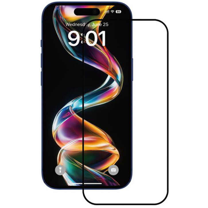 Folie Protecție Anank 1X Reinforced pentru Apple iPhone 16 Pro Max Sticlă Securizată Full Glue 2.5D
