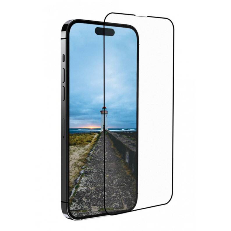 Folie Protecție Anank 3X Reinforced pentru Apple iPhone 16 Pro Max Sticlă Securizată Full Glue 3D — imaginea 3
