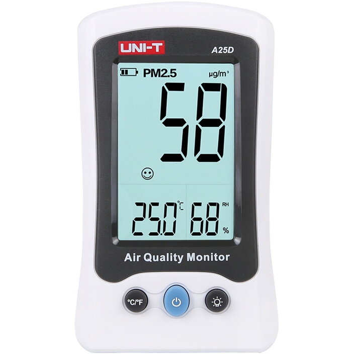 Tester pentru Calitatea Aerului Uni-t A25D PM2.5 Alb/Gri