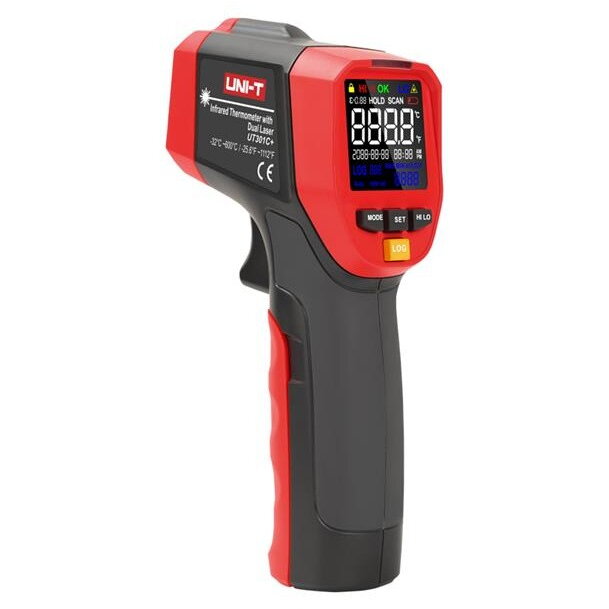 Termometru cu Infraroșu Uni-t UT301C+ Roșu/Gri