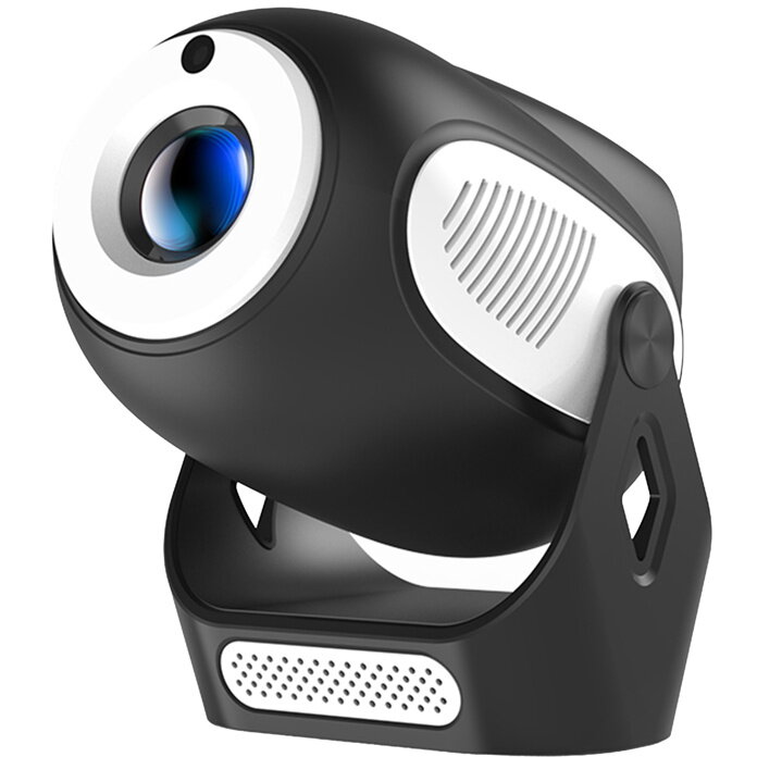 Videoproiector HY300X-2 Rezolutie 720p Wi-Fi Bluetooth Negru/Alb