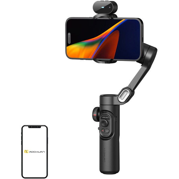 Gimbal AOCHUAN XE Senzor AI Negru