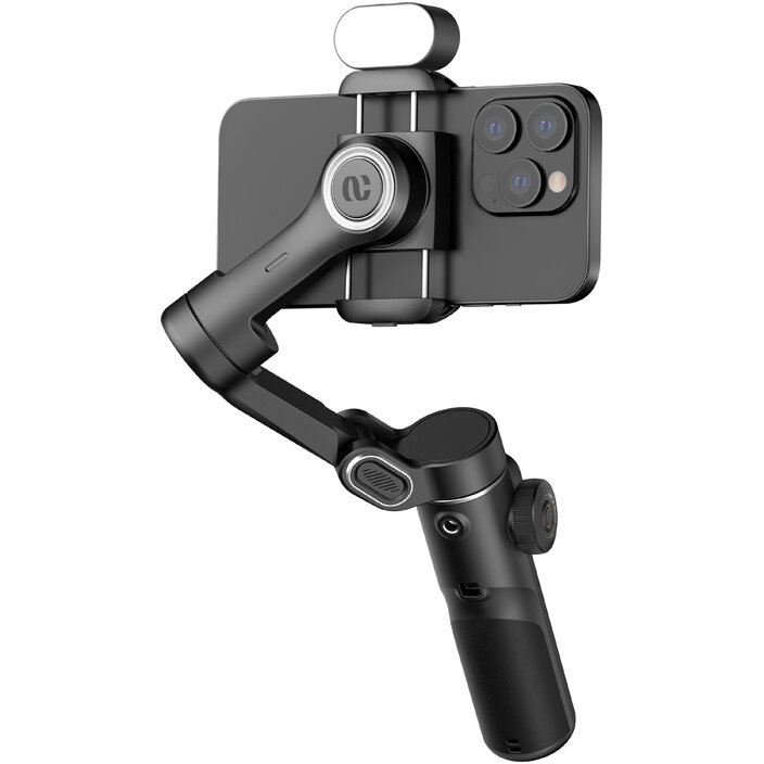 Gimbal AOCHUAN X2 cu Iluminare RGB Negru — imaginea 3