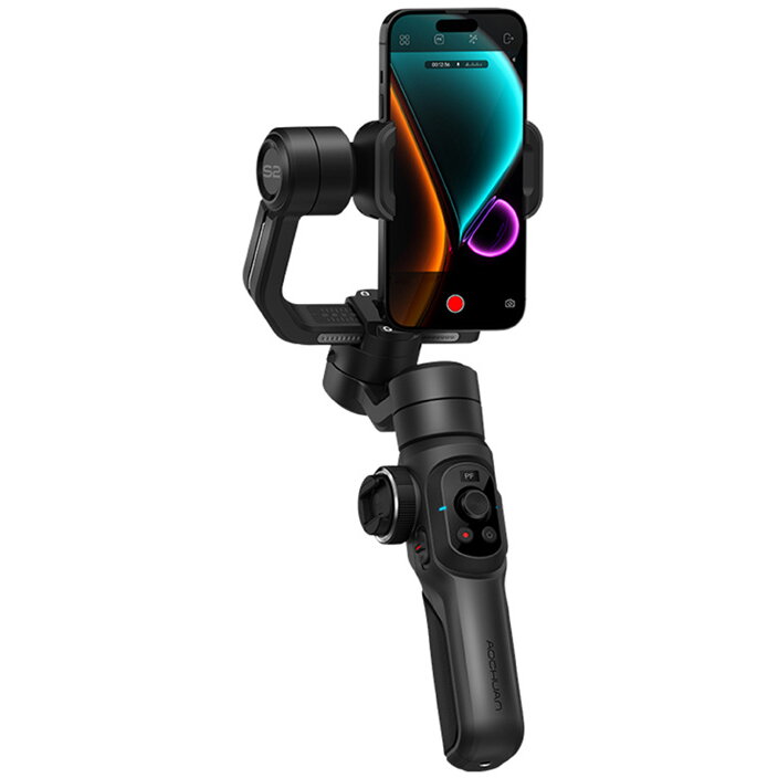 Gimbal AOCHUAN S2 5200mAh Negru — imaginea 4