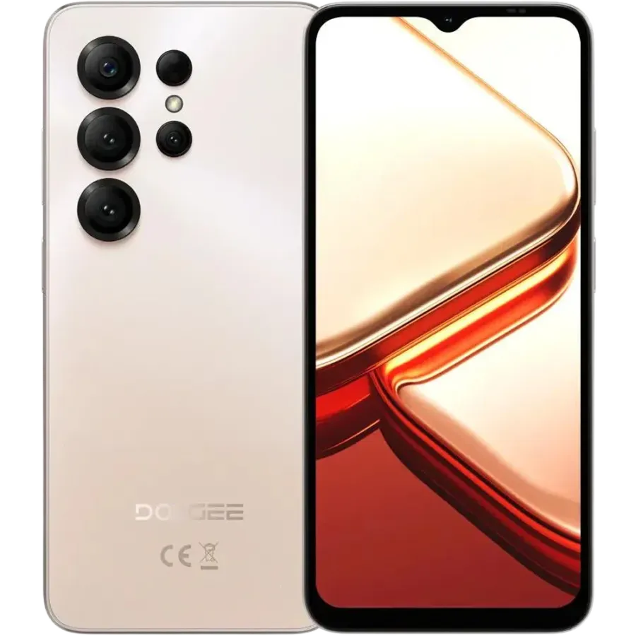 Telefon Doogee Note 56 X 3GB RAM 64GB 4G Octa-Core 6.56Inch HD+ 90Hz 6150mAh Android 16 Gold