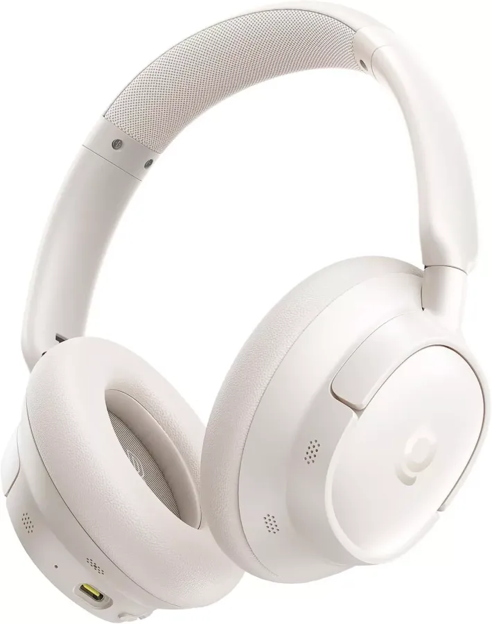 Căști Wireless Baseus Bass BH1 SuperBass 2.0 LDAC Hi-Res Sound Bluetooth 6.0 Autonomie 80 Ore Alb