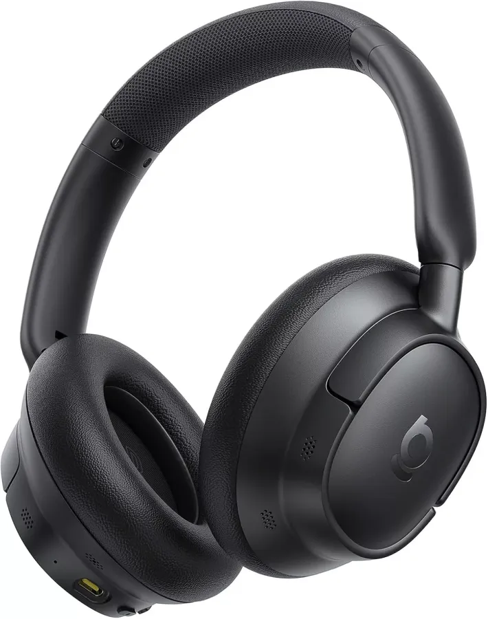 Căști Wireless Baseus Bass BH1 NC SuperBass 2.0 LDAC Hi-Res Sound Bluetooth 6.0 Autonomie 80 Ore Negru