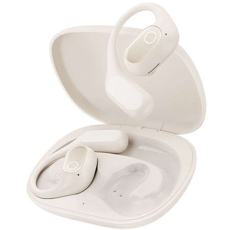 Casti Wireless pentru Sport Eli 2i Fit Open-Ear Bluetooth 6.0 Autonomie 36 Ore IPX5 Alb