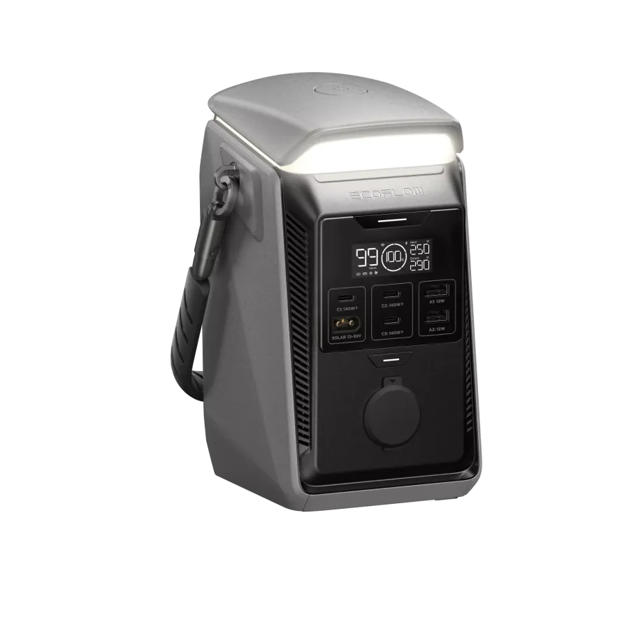 Power Station Portabil EcoFlow TRAIL Plus 300 DC 288Wh 300W Gri