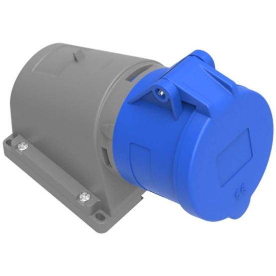 Priza Industrială BEMIS BC1-3403-2535 2P+E 32A 220V Aparentă Unghi 90° IP44