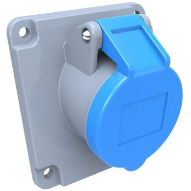 Priza Industriala BC1-3403-2420 2P+E 32A 220V Unghi 45° IP44